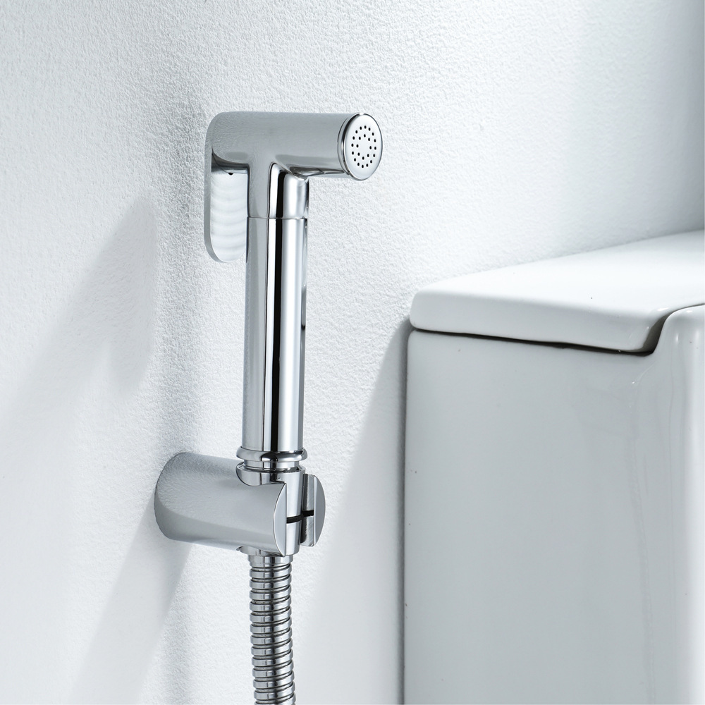 Bidet Toilet Spray Set Handheld Showers Stainless Steel Muslim Shattaf Bidet Taps Toilet Cleaning