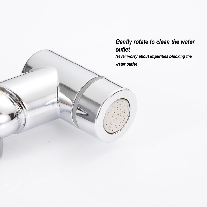 Rainshower Portable Adjustable Flow Shattaf Bidet Hand Water pressure shower Toilet Spray