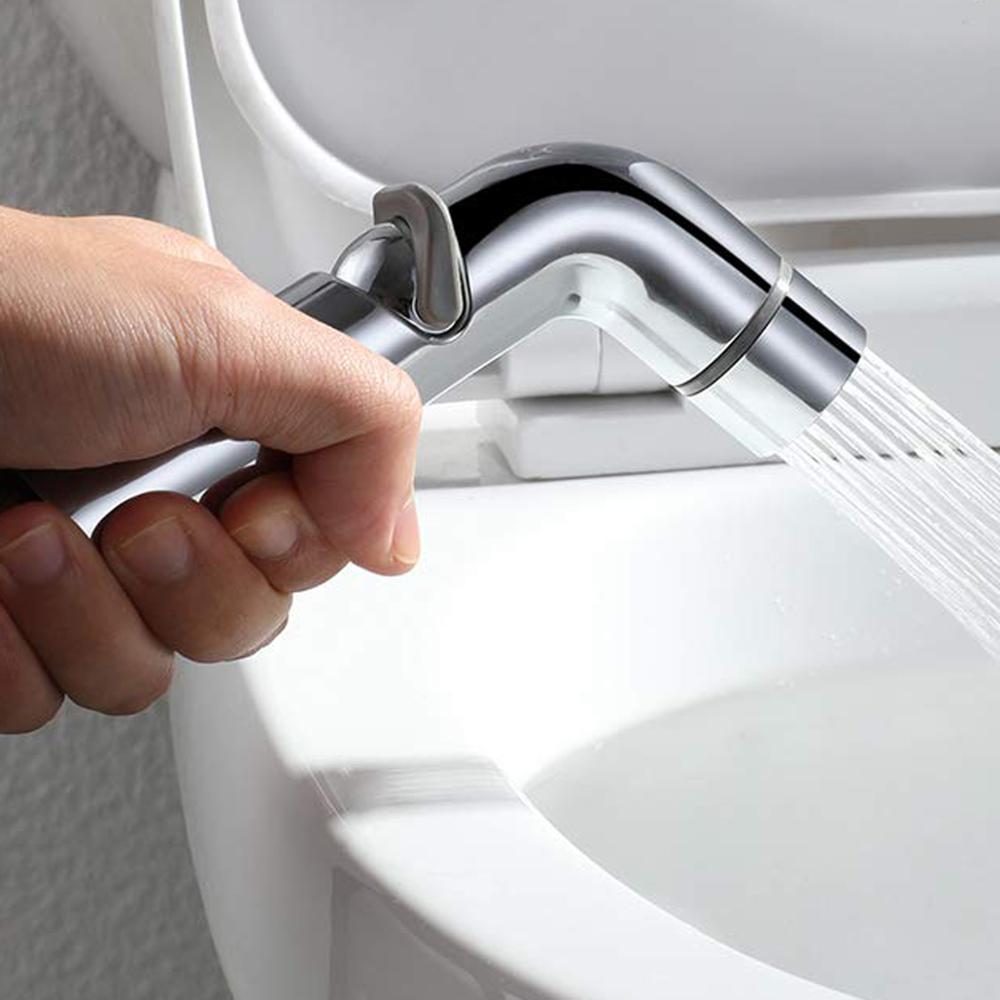 Rainshower Portable Adjustable Flow Shattaf Bidet Hand Water pressure shower Toilet Spray