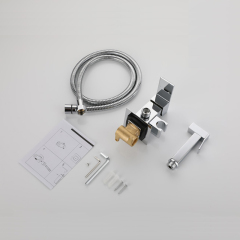 Hot And Cold Toilet Shattaf bidet prayer （Chrome）