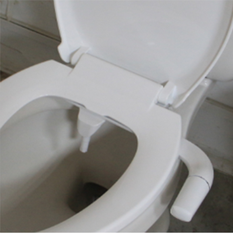 Ultra Thin Double Nozzles Cold Water Left Hand Bidet Attachment