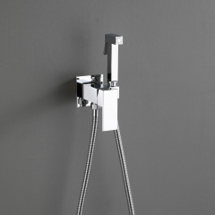 Hot And Cold Toilet Shattaf bidet prayer （Chrome）