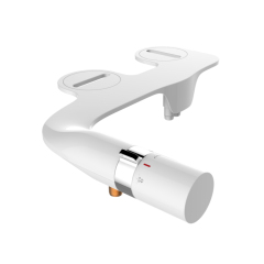 Ultra Thin Double Nozzles Cold Water Right Hand Bidet Attachment