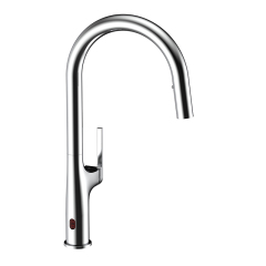 Induction Sink Faucet Pull-down kitchen faucet（PVD grey）