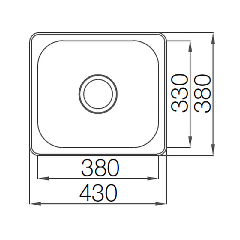 Kitchen Single Bowl Sink