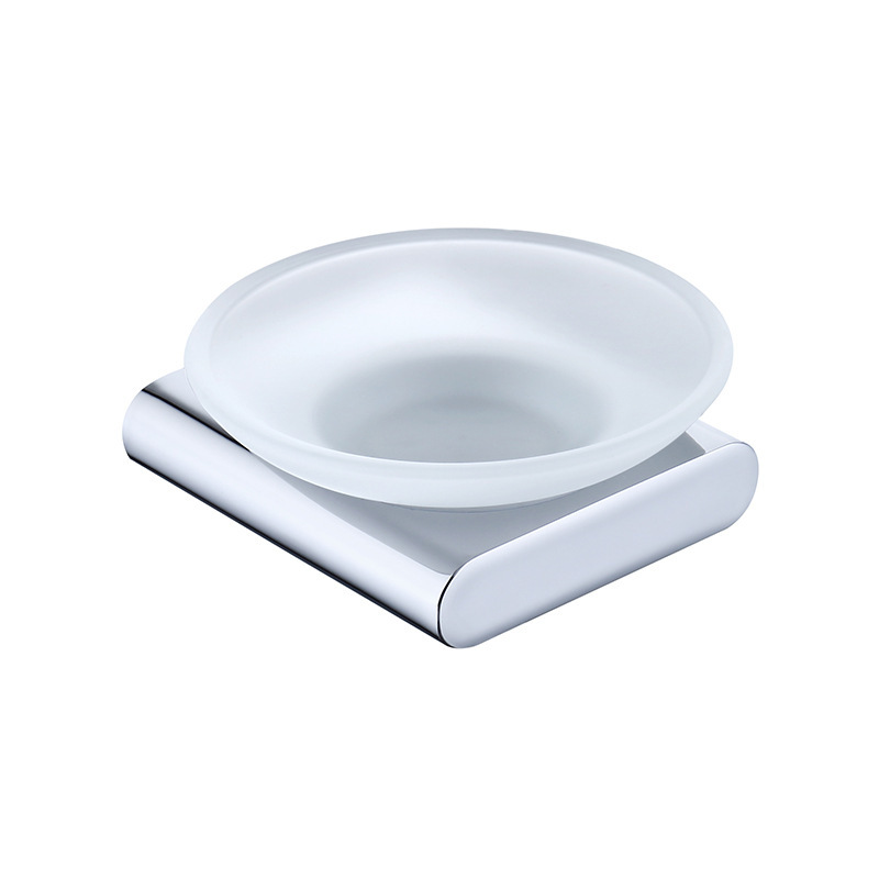 Bathroom Accessories Soap Dish Soap Dish Holder For Hotel Bathroom（Matte Black）