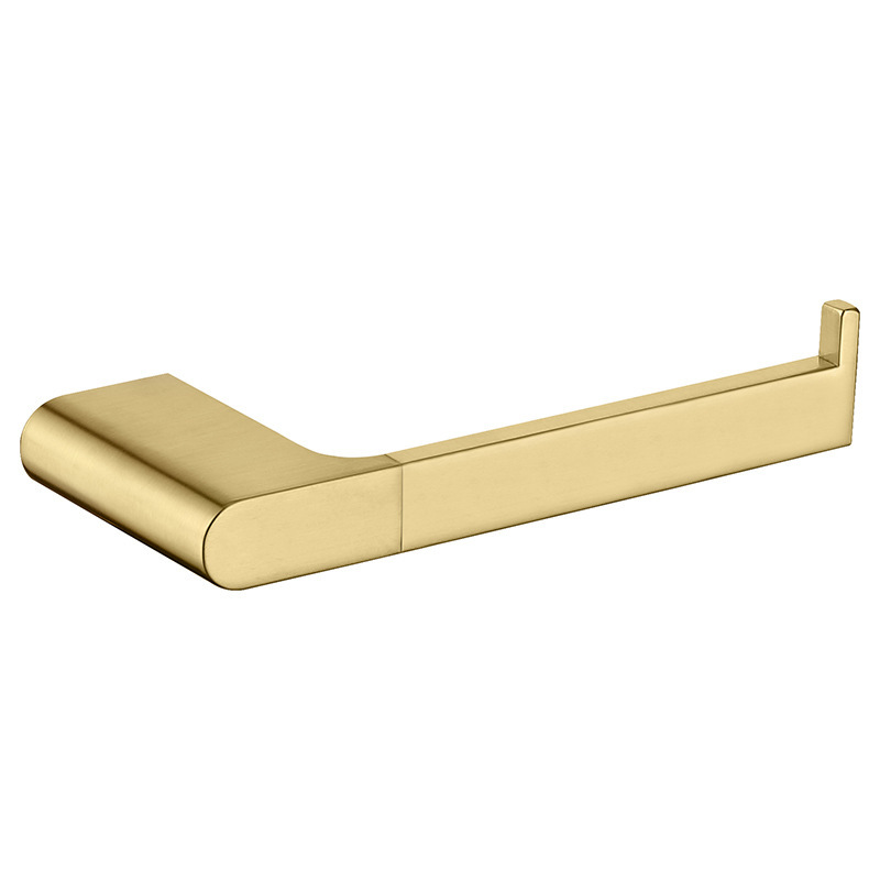 Bathroom Accessories Toilet Paper Holder Toilet Tissue Holder（Brushed Gold）