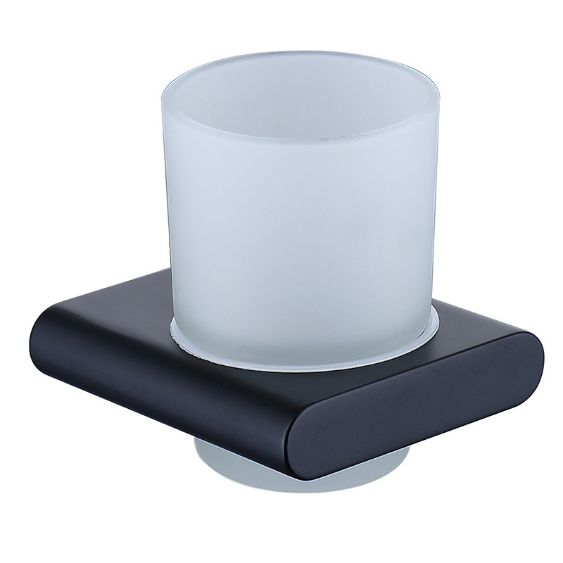 Bathroom Tumbler Holder Tooth Brush Holder（Chrome）