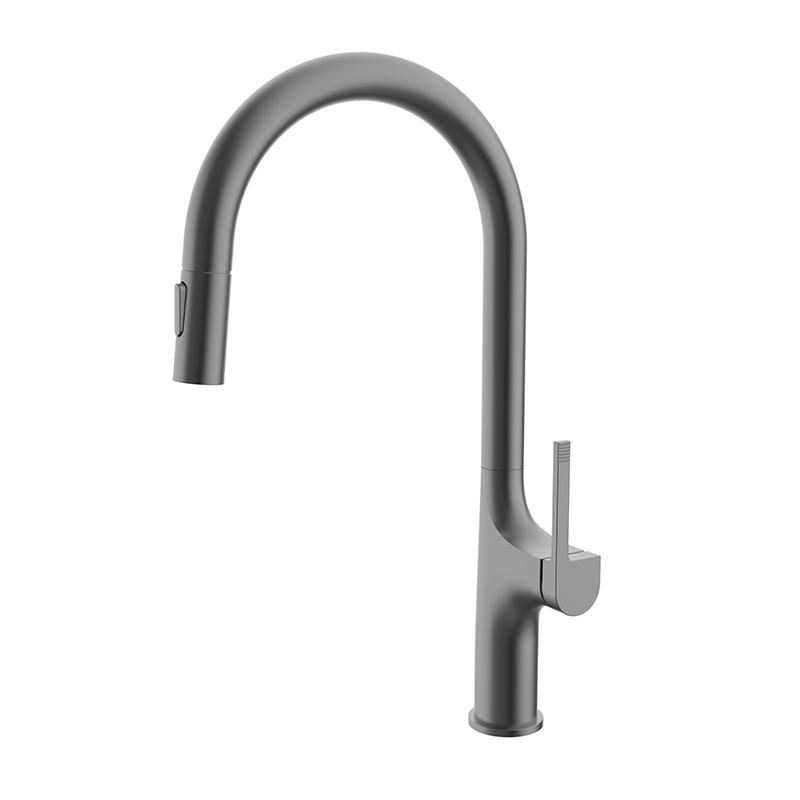 Pull-down kitchen faucet（Matte Black）