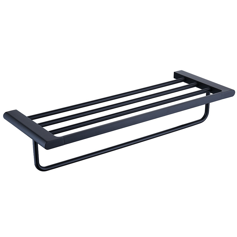 Bathroom Shower Towel Holder Towel Rack Bathroom Hardware （Chrome）