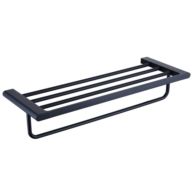 Bathroom Shower Towel Holder Towel Rack Bathroom Hardware （Chrome）