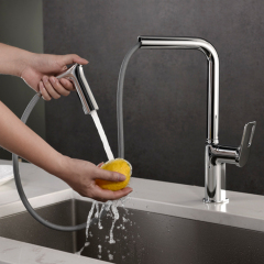 360 rotate spout pull out Kitchen Faucet
