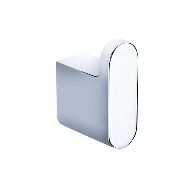 Robe Hook Bathroom Accessories Clothes Hunger Toilet Bag Hunger（Chrome）