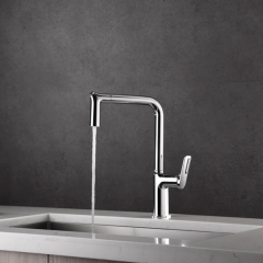 360 rotate spout pull out Kitchen Faucet