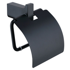Bathroom Accessories Toilet Roll Holder with Lid Toilet Paper Holder Toilet Tissue Holder（Brushed Gold）