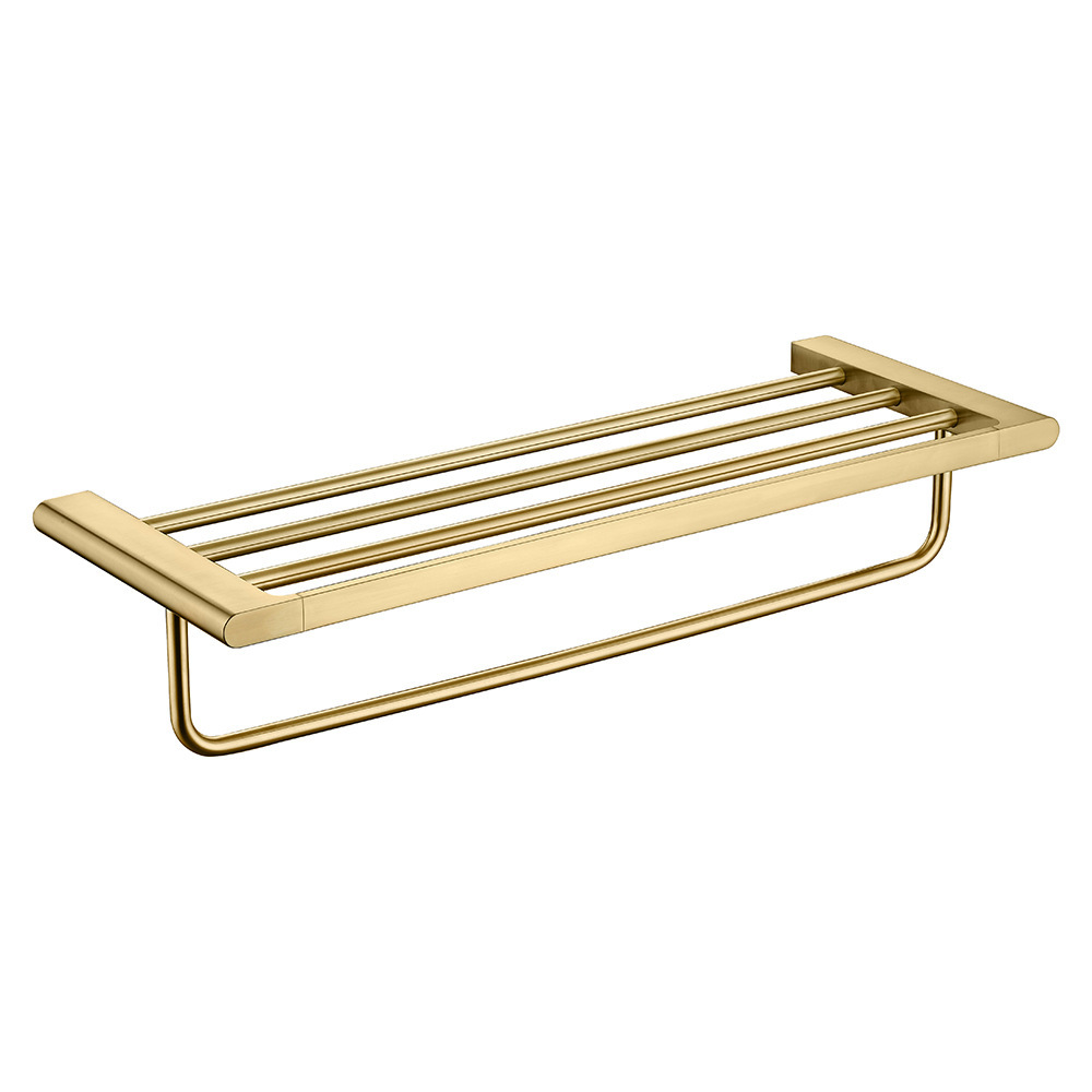 Bathroom Shower Towel Holder Towel Rack Bathroom Hardware （Chrome）