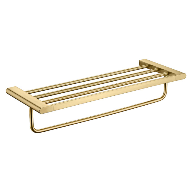 Bathroom Shower Towel Holder Towel Rack Bathroom Hardware （Chrome）
