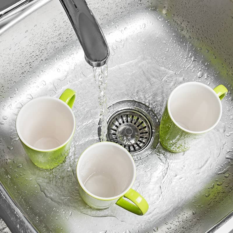Kitchen Single Bowl Sink With Drainboard