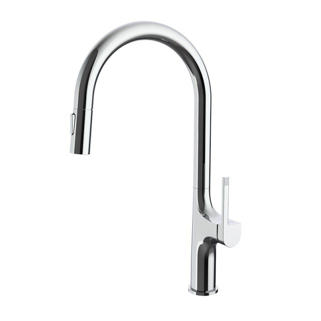 Pull-down kitchen faucet（PVD grey）