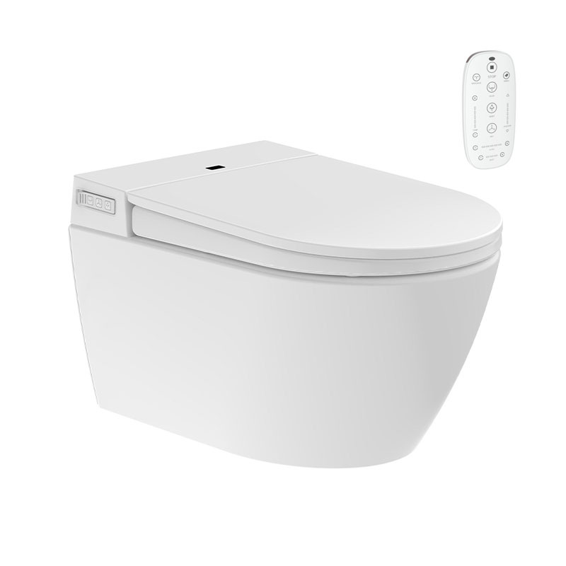 Wall-hung Smart Toilet with Ceramics