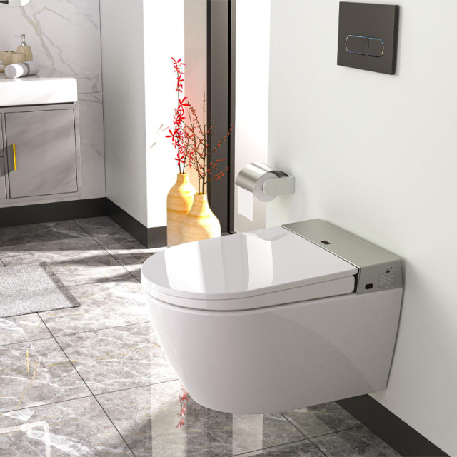 Wall-hung Smart Toilet with Ceramics