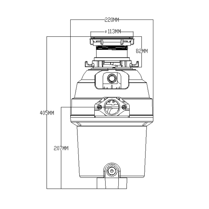Food Waste Disposer（550W）