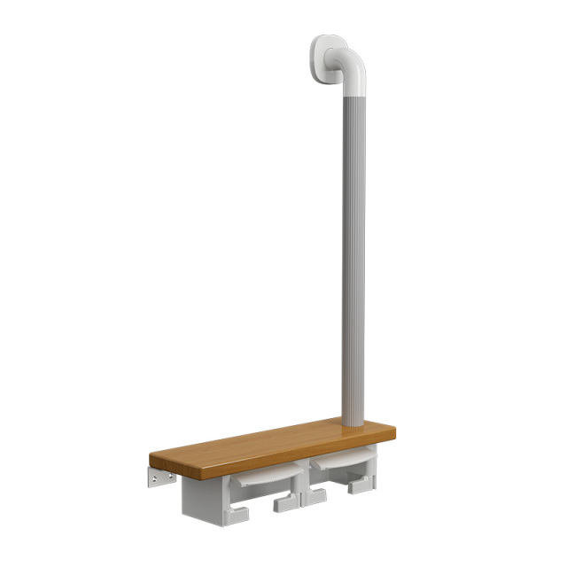 Solid wood tissue box armrest