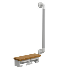 Solid wood tissue box armrest