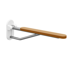 Solid wood folding armrest