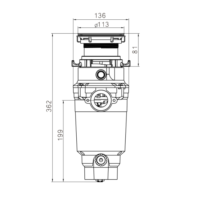 Food Waste Disposer（375W）