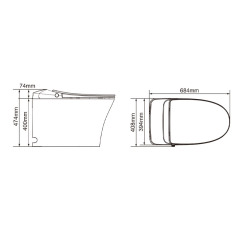 Smart Toilet (Australian Standard)