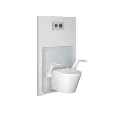 Electric lifting toilet