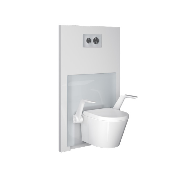 Electric lifting toilet
