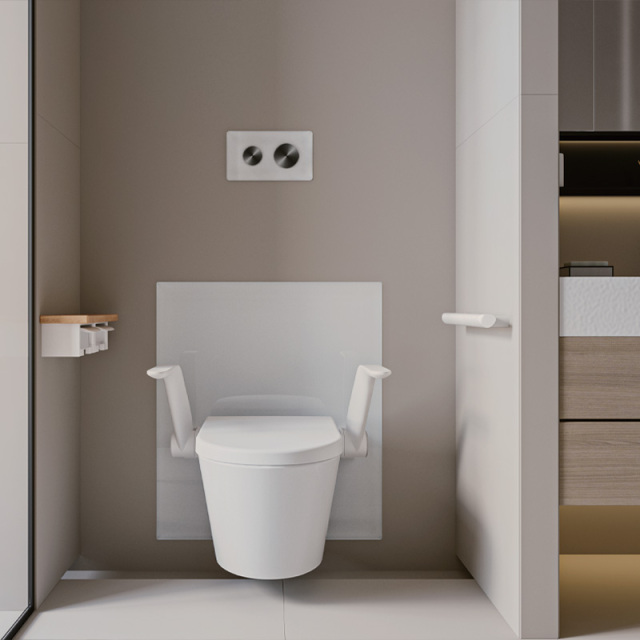 Electric lifting toilet