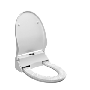 Automatic replacement film hygienic toilet