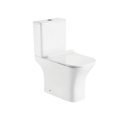 Washdown two-piece toilet