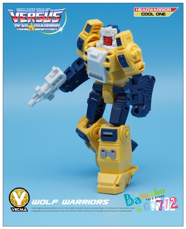 Transformers Mech Fans Toys - Head Warrior - MFT VS-02 Weirdwolf