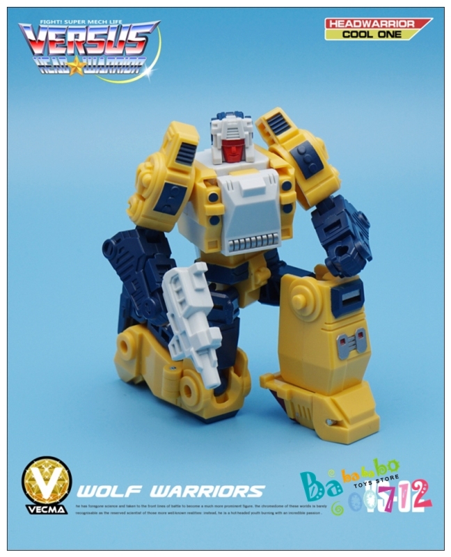Transformers Mech Fans Toys - Head Warrior - MFT VS-02 Weirdwolf