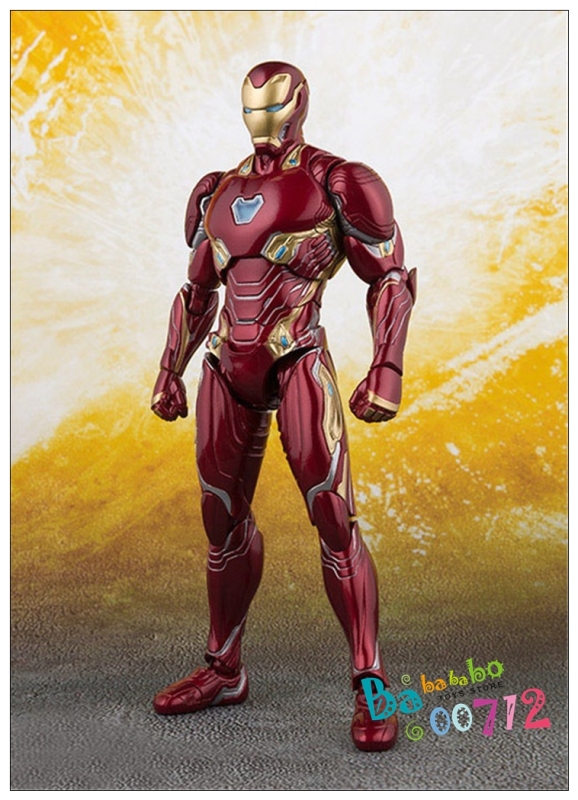 SHF MK50 Ironman Tony Stark Action figure toy ko ordinary version