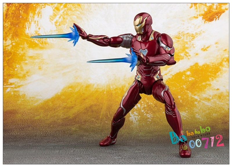 SHF MK50 Ironman Tony Stark Action figure toy ko ordinary version