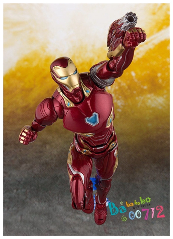 SHF MK50 Ironman Tony Stark Action figure toy ko ordinary version