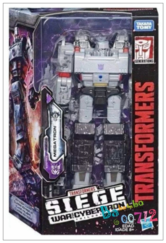 Pre-order TAKARA TOMY HASBRO WFC-S12 Megatron siege war for cybertron Voyager Class action figure