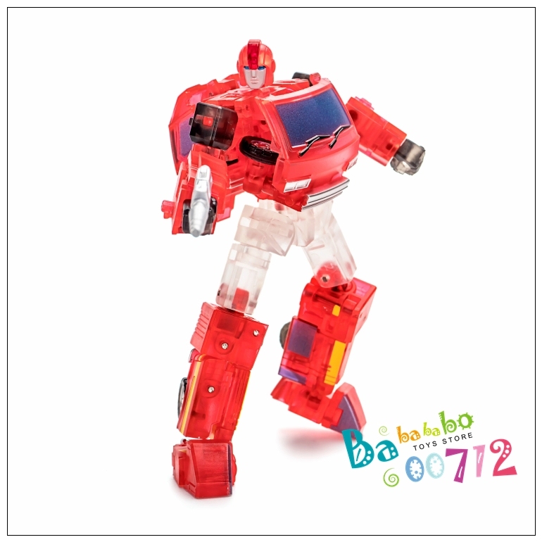 New Transformers Newage NA H7T Mccoy mini Ironhide Transparent version Action figure