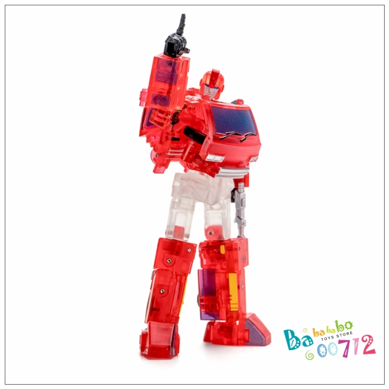 New Transformers Newage NA H7T Mccoy mini Ironhide Transparent version Action figure