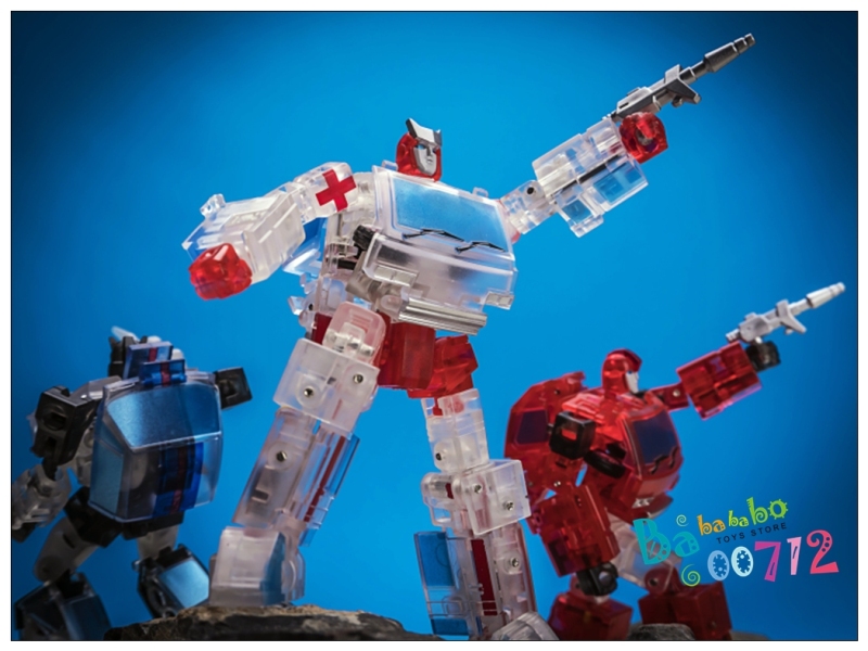 New Transformers Newage NA H8T MILLER mini Ratchet Transparent Version