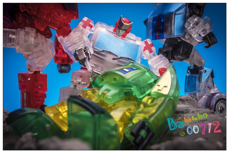 New Transformers Newage NA H8T MILLER mini Ratchet Transparent Version