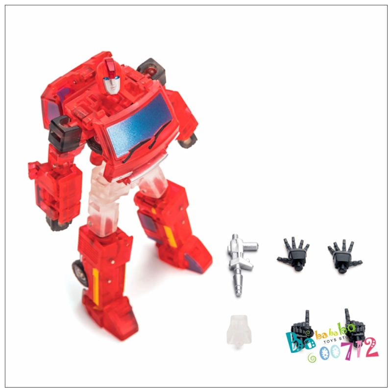 New Transformers Newage NA H7T Mccoy mini Ironhide Transparent version Action figure