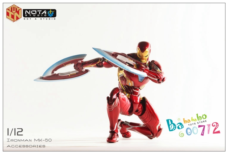 Nota Studio IN TOY 1/12 Scale Iron Man Mark 50 Armor kit sets will arrival