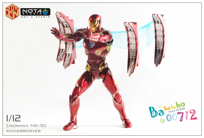 Nota Studio IN TOY 1/12 Scale Iron Man Mark 50 Armor kit sets will arrival