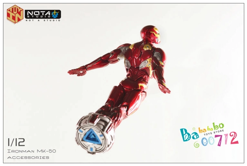 Nota Studio IN TOY 1/12 Scale Iron Man Mark 50 Armor kit sets will arrival